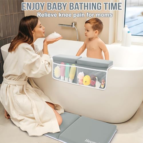 Bath Kneeler and Elbow Rest Pad Set, Thick and Quick Dry Kneeling Pad Support - Image 4