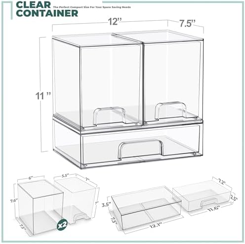 Sorbus Baby Bottle Organizer, Stackable Design - Image 3