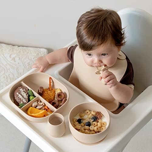 SAMiGO Silicone Baby Spoons Self Feeding 6 Months, Infant Eating Utensils - Image 5