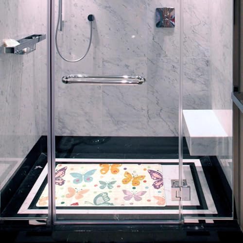 Non Slip Bathtub and Shower Mat 26.8x15.1 inch, Bath Mat - Image 6