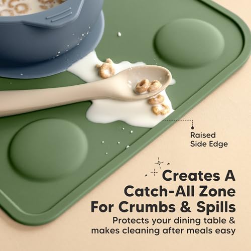 KeaBabies 2pk Silicone Placemats - Image 5
