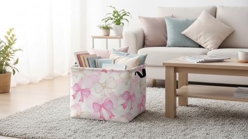 CLOCOR Rectangular Storage Bin, Waterproof Books Box, Gift Basket - Image 5