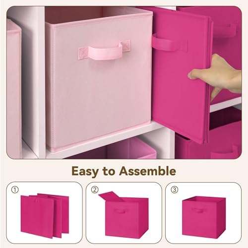 GRANNY SAYS 11 Inch Fabric Cube Storage Bins - Image 4