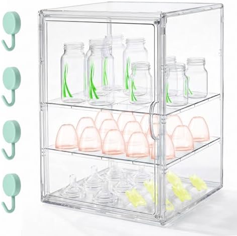 Baby Bottle Organizer, 3 Tier Bottle Storage Organizer Baby by Zebrater