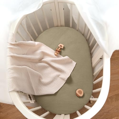 lulumoon Muslin Bassinet Sheets - Image 5