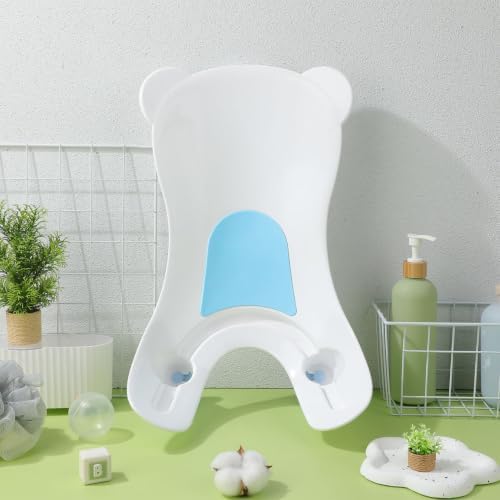 Totority Baby Wash Basin Ergonomic PP Material Newborn Toddler Portable - Image 4