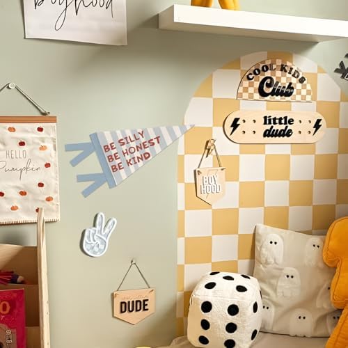 Inspirational Pennant Banner Flags Kids Nursery Playroom Wall Decor - Image 3