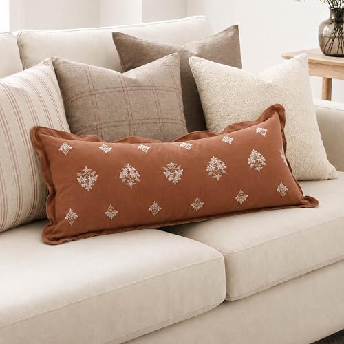 BlissBlush Long Lumbar Pillow Cover 14x36 - Image 5