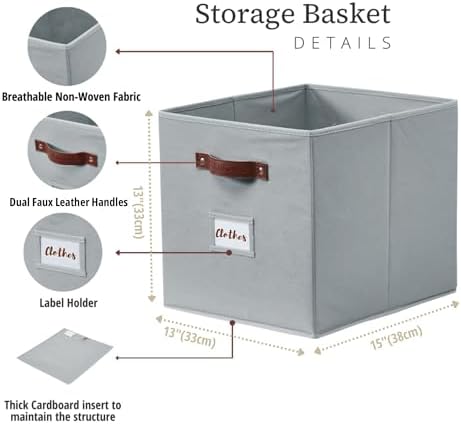 DECOMOMO Storage Bins, Storage Baskets - Image 3