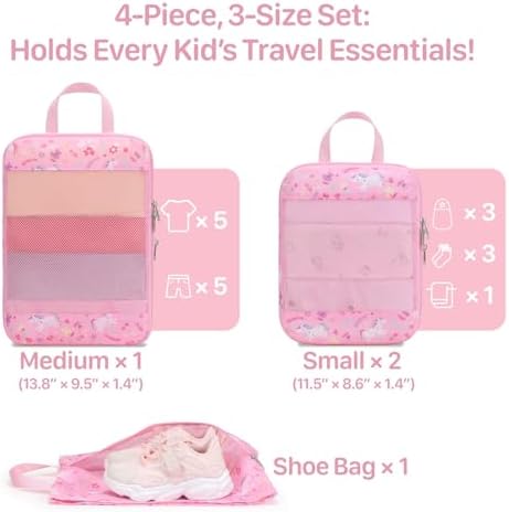 Kids Compression Packing Cubes - Image 3