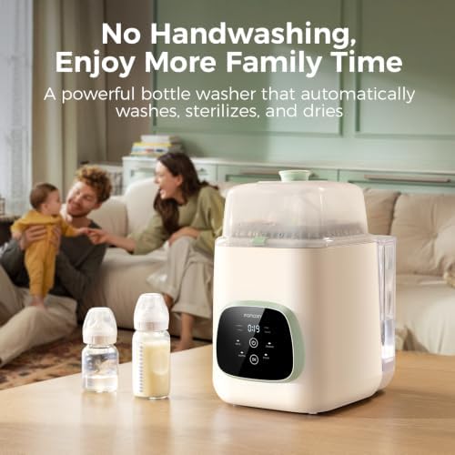 Momcozy KleanPal Pro All-in-One Bottle Washer, Sterilizer & Dryer - Image 2