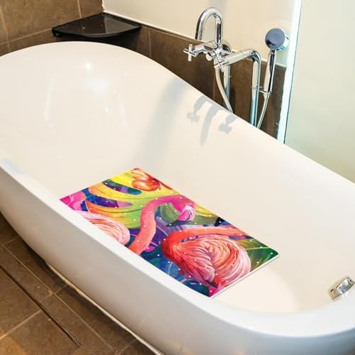 Bathtub Mat Non Slip 26.8x15.1In, Bathroom Decor PVC Shower Mats - Image 5