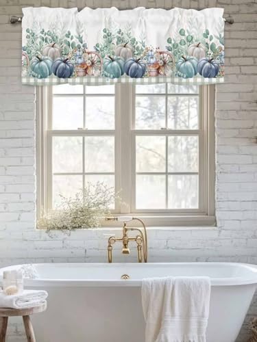 Fall Thanksgiving Kitchen Curtains Valances - Image 6