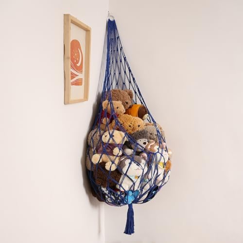 Amdermi Stuffed Animal Storage Toy Hammock Corner Hanging Net by Amdermi