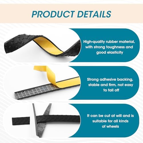 8 Pcs Suitcase Wheel Protectors - Image 3