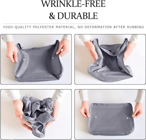 LANSKLBD 6/8 Set Packing Cubes for Suitcases Travel Luggage Packing Organizers - Image 3