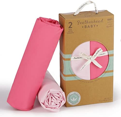 Featherhead™ 2-Pack Fitted Crib Sheets - Image 4