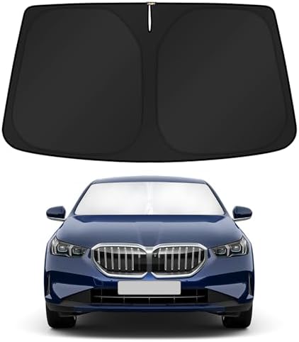 KUST Windshield Sun Shade for BMW 5 Series 2024 2025 2026 Car Interior by KUST