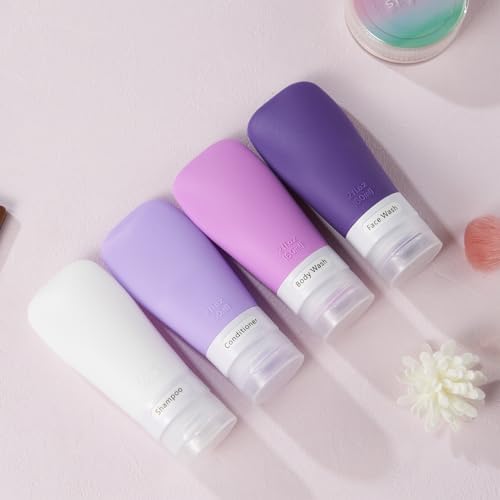 INSFIT Travel Bottles for Toiletries, TSA Approved 3oz Travel Size Containers - Image 6