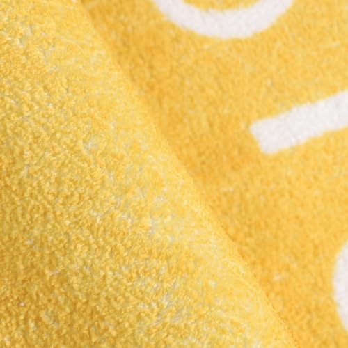 Topotdor Round ABC Area Rug, 63 Inch Soft Floor Carpet - Image 3