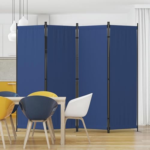 Partition Room Divider 4 Panel Portable Wall by Kecreque