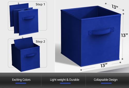 Sorbus Fabric Storage Cubes - Image 2