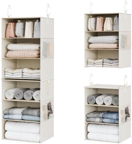 StorageWorks Hanging Closet Organizer, 6-Shelf by StorageWorks