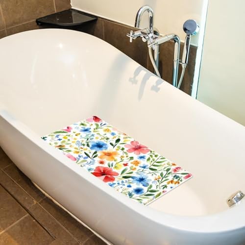 Shower Mat Bathtub Mat, 26.8x15.1 inch, Non-Slip Bath Mat - Image 4