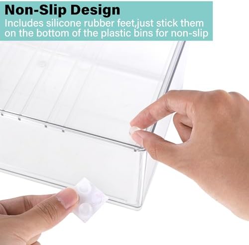 Prsildan Acrylic Makeup Organizer Stackable Storage Drawers - Image 6