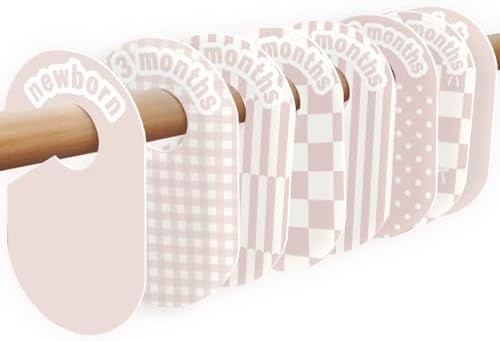 8 Pack Baby Closet Dividers – Pure Green Nursery Organizer by lethooly