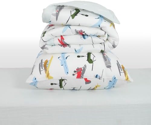 Little Unicorn Toddler Bedding 3-Piece Set | Includes Comforter, Crib Sheet & - Image 2
