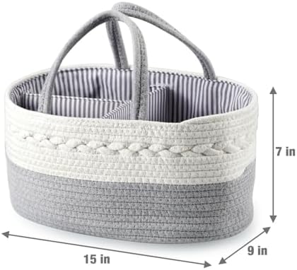 PandaEar Baby Diaper Caddy Organizer - Image 5