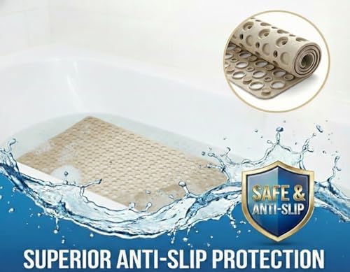 Nonslip Bathtub Mat Extra Soft TPE Bath Mat - Image 3