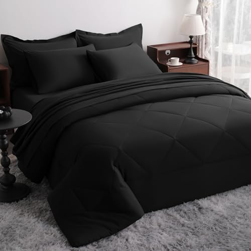 NTBAY King Microfiber Bed in a Bag, Comforter Set by NTBAY