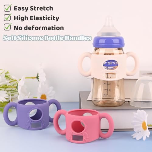 HUAKENER 3 Pack Baby Bottle Handles - Image 4