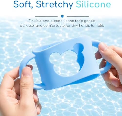 Silicone Bottle Handles for Wide-Neck Glass & Plastic Bottles, Transitional - Image 7