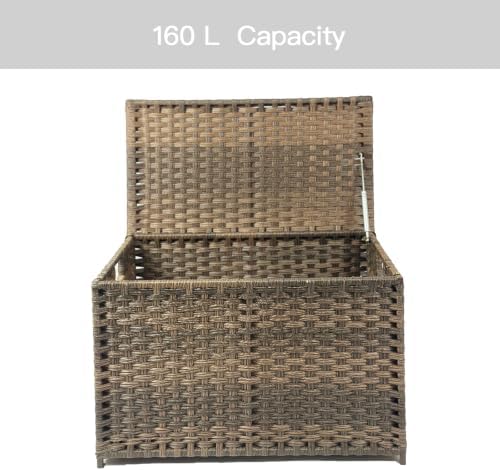 Wicker Storage Trunk, Large Storage Basket - Image 7