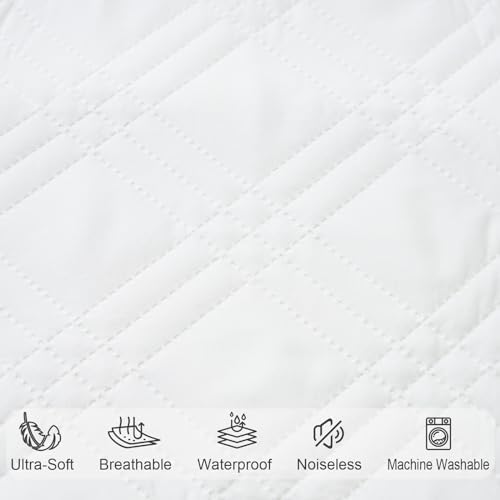david's kids 2 Pack Waterproof Crib Mattress Protector, Fit Standard Crib and - Image 5