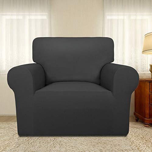 PureFit Super Stretch Chair Covers Fleece Couch Covers - Image 2