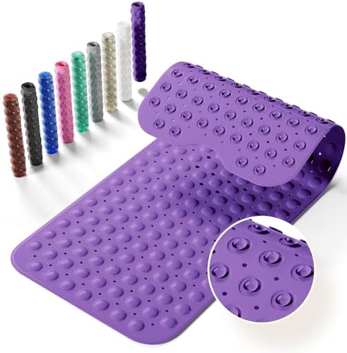 Non-Slip Bath Tub Mat, 39x16 Inch Extra Large Shower Mat by Unknown