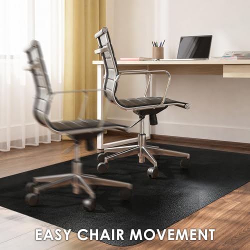 Kuyal Chair mat for Hardwood Floor, 46 x 72 inches Rectangle Floor Mats - Image 7