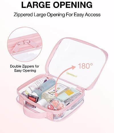 BAGSMART Clear Toiletry Bag - Image 3
