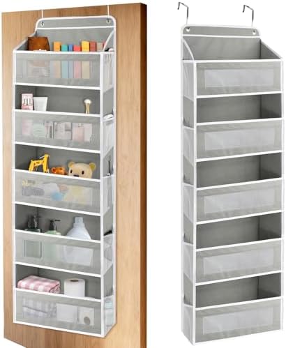Over-the-Door Organizer, 5 Large Pockets and Mesh Pouches by Unknown