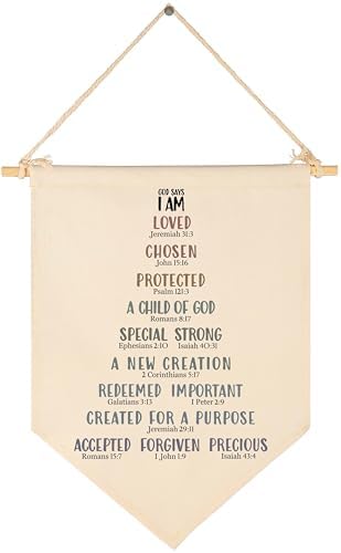 Nursery Wall Decor-Inspirational Pennant Flag Gift by Sioial