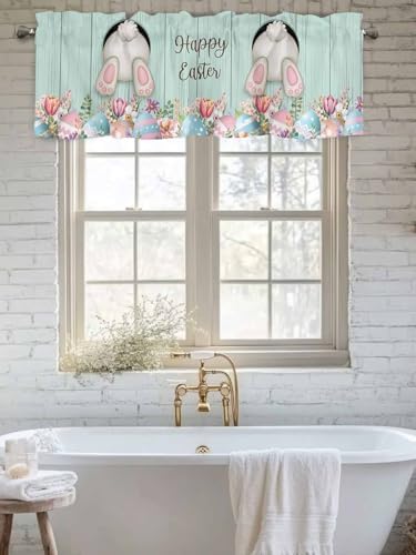 Happy Easter Valances Kitchen Curtains - Image 6