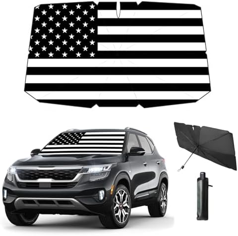 Windshield Sun Shade Umbrella for Car Front Window Sun Visor for Windshield Car by Coricha