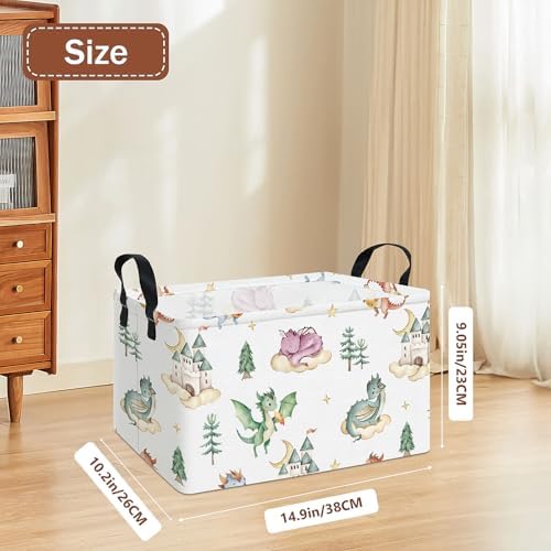 Rectangular Dragon Storage Basket - Image 2