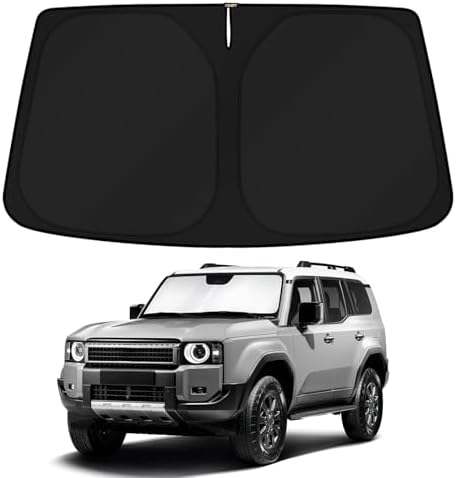 KUST Windshield Sun Shade for 2024 2025 2026 Toyota Land Cruiser Accessories by KUST