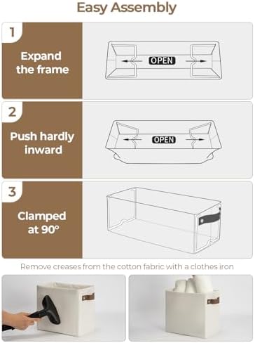 StorageWorks Narrow Storage Bins, Tall Storage Basket - Image 5