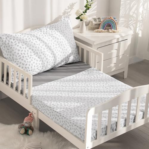 Biloban 3-Piece Toddler Sheet Set Microfiber, Toddler Bedding Set by Bilobanbabybedding